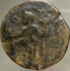 Roman Provincial 27bc-14ad Reign Of Augustus Goddess Fortuna Neptune Coin Scarce