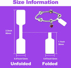 500pcs Jewelry Price Tags Stickers Roll For Necklace Ring Display Labels