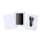 Newborn Baby Hand   Footprint Kit Diy Ink Pads Photo Frame Keepsake Gift