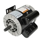 New 2hp Spl Compressor Duty Electric Motor 3450 Rpm 56 Frame 5 8  Shaft 120 240v