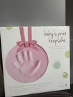 Lot Of Baby Gift Keepsakes - Handprint  Picture Frame And Months Discs 