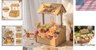 Diy-friendly Wishing Well Wedding Card Box - Perfect For Various Celebrations