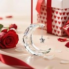 New In Original Box 100  Swarovski Crystal Holiday Magic Moon Ornament