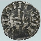 1050ad France Archbishopric Besancon Antique Silver Denier Medieval Coin I87408