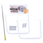 Attic Extension Ladder 10 17ft Narrow Wall Mounted Folding Loft Stairs 12-steps
