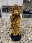 Resin Carved Chinese Warrior  Beautiful Detail  Gorgeous Statue 