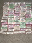 Large Lot Of 150 Original Jukebox 45 Record Title Strips  p87