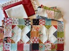 16 Quilt Blocks Plus 2 Yards Fig Tree Farmhouse Moda  Makes A 40  Square Quilt