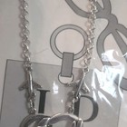 Glasses   Id Holder Airplane Chain Silver 