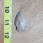 Well Used Authentic Illinois Stemmed Spear Knife Nice Artifact Arrowhead Tool