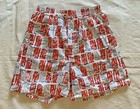 Vtg 50s Cooper Jockey Cotton Boxer Shorts Fab Mcm Fish Novelty Print 32 Nos