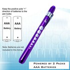 Set Of 8 Colors Aluminum Medical Diagnostic Penlight Pocket Led With Pupil Gauge