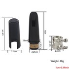 Accessories Clarinet Mouthpiece Reed Replacement Set With Ligature 90mm
