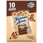 Famous Amos Original Recipe Chocolate Chip Bite-size Cookies  10 Pack Box  10 Oz