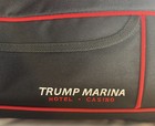 Trump          Trump Casino Atlantic City Large Heavy Duty Black Duffel Bag 24x12x12