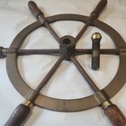 Antique Nautical Ship Wheel   Maritime Wheel     21   