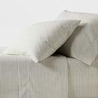 Threshold 250 Thread Count Organic Cotton Percale 4-piece Sheet Set