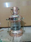 Copper   Brass Anchor Oil Lamp Nautical Maritime Ship Lantern Boat Light 10  New
