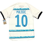 2022 23 Chelsea Away Ucl Jersey  10 Pulisic Medium Nike Champions League White