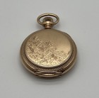 Very Nice 25 Yr Gold Filled Hunter Pocket Watch Case  0 Sz  With Crystal 