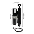 Heavy Duty Linear Actuator 8  Stroke 4409 Lbs Max Lift Electric Motor 12vdc 500w