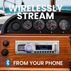 Boss Audio Systems Mr1308uab Marine Stereo     Bluetooth  No Dvd  Weatherproof