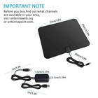 5600 Miles Range Tv Antenna Digital Hd Antena Indoor Hdtv 1080p 4k