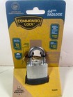 Commando Lock Cl1100 Keyed Silver Padlock Boron Shackle Military Grade