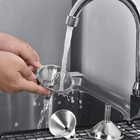 5pcs Stainless Steel Kitchen Funnels Set Food Grade Bottle Filling Kit - New