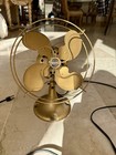 Emerson Jr  Junior Vintage Antique Desk Table Fan Red Badge 100 Years Old Works 