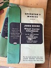 Vintage John Deere Kba Disk Harrow Wheel Carrier Operator Manuals Lot Of 2