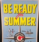 Pontiac Service Poster 38x25   - Litho-paint Poster Co  e-217