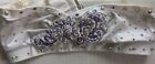 Gold Satin  Iridescent Bling White And Lavender 4-piece Dance Costume Jr small