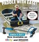 Refubished Original Drill Paddle   Kayak Dingy Boat Canoe Sail Tube Pontoon