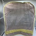Vintage Mixer Toaster Appliance Covers Oven Mitt Kitchen Set Brown Yellow Trim
