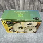 Nib 16 Piece John Deere Dinnerware Set Everyday Gibson Plates Mugs