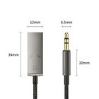 Aux To Bluetooth 5 1 Adapter 3 5mm Bluetooth Receiver Microphone For Car New Lot