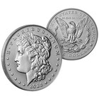 2025-s Reverse Proof  1 Morgan And Peace Silver Dollar 2pc Set Box  ogp  