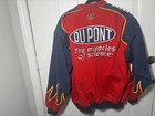 Chase Authentics Jeff Gordon Nascar Jacket Red blue Dupont Flame Design Size L