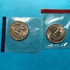 1991 P d Washington Quarters  Unc In Mint Cello   Free Ship