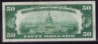Us National Currency  50 Series Of 1929 Federal Reserve Bank New York Ny Fr1880b