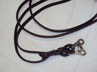 Jeremy   Lord English Reins -quick Change Snaps- Brown Leather - 110  Long -nice