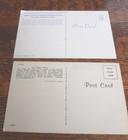 2  Postcards Featuring Studebaker Gran Torismo  Hawk    Afton Wy Circa 1963