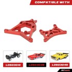 2x Alloy Front Rear Shock Tower Red For Rc Losi 1 10 22s 2wd No Prep Drag Car