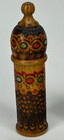 Vintage antique Needle Keep cases Nesting Box s Lot Of 7 Wood Metal Carved