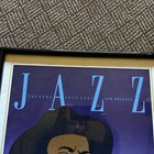 Vintage July 1981 Jazz New Orleans Framed Poster 31   x19    Signed   Number 82 300