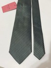 Thomas Pink Men   s Silk Tie Made In Italy In Green Color