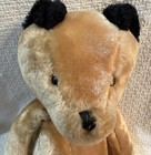Vintage Paddington Bear Tan Brown Black Plush Stuffed Animal Toy Eden Haiti 19 