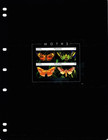  9 00 Scott Value - 2013 St Kitts Moths S s Butterflies Caribbean Cv Mnh Nh Umm