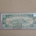 1929  10 Us National Bank Note First National Bank Boonville  Indiana